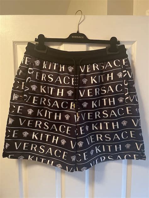 kith x versace shorts|versace kith capsules.